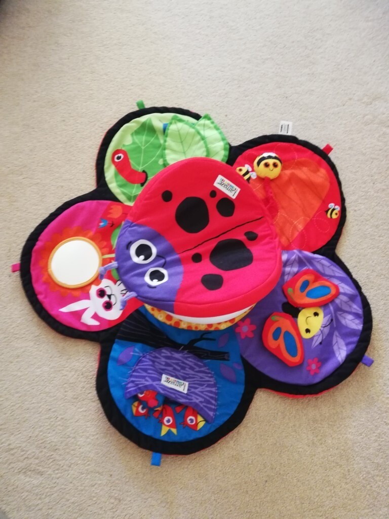 tomy lamaze spin and explore garden gym